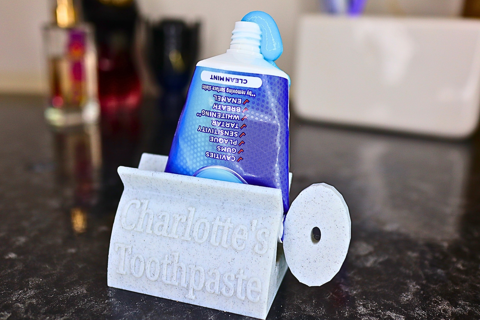 Custom Name Toothpaste Squeezer: Eco-friendly PLA Bathroom Organizer - Etsy