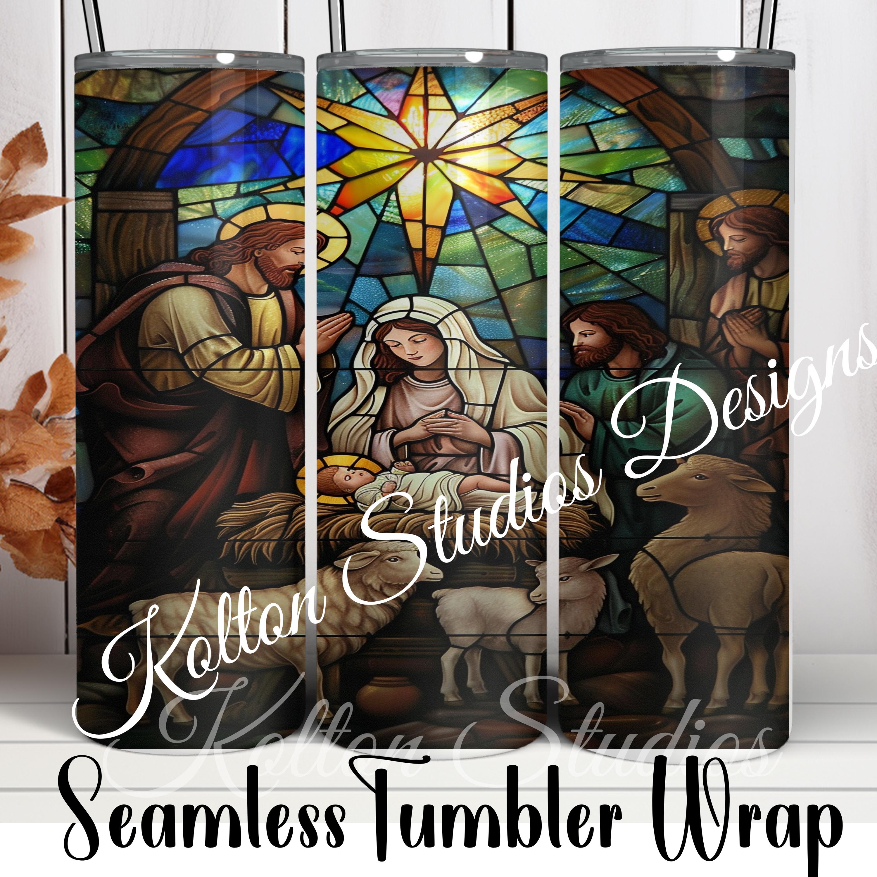 幸運の四つ葉の花文 アンティーク ステンドグラス 教会 クリスマス