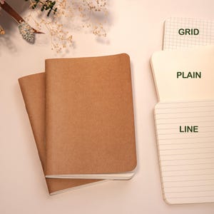 Eco-Friendly Refill Paper Blocks for Leather Journals