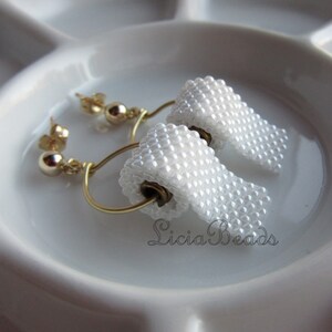 Toilet Paper earrings on gold or sterling silver stud post earrings image 4