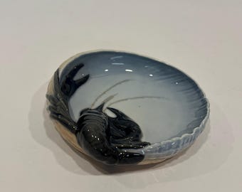 ヴィンテージ ロイヤル コペンハーゲン 磁器ボウル ロブスター付き