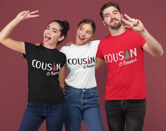 Cousin Crew T-Shirt: Garment-Dyed Family Reunion Tee