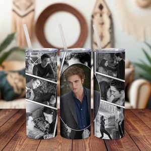 Twilight New Moon Tumbler | Edward Cullen Tumbler | 20 or 30 oz  Bella Tumbler