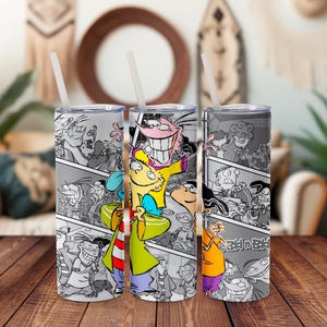 Ed Edd and n Tumbler, Plank, Cartoon Gift| 20 or 30 oz Tumbler
