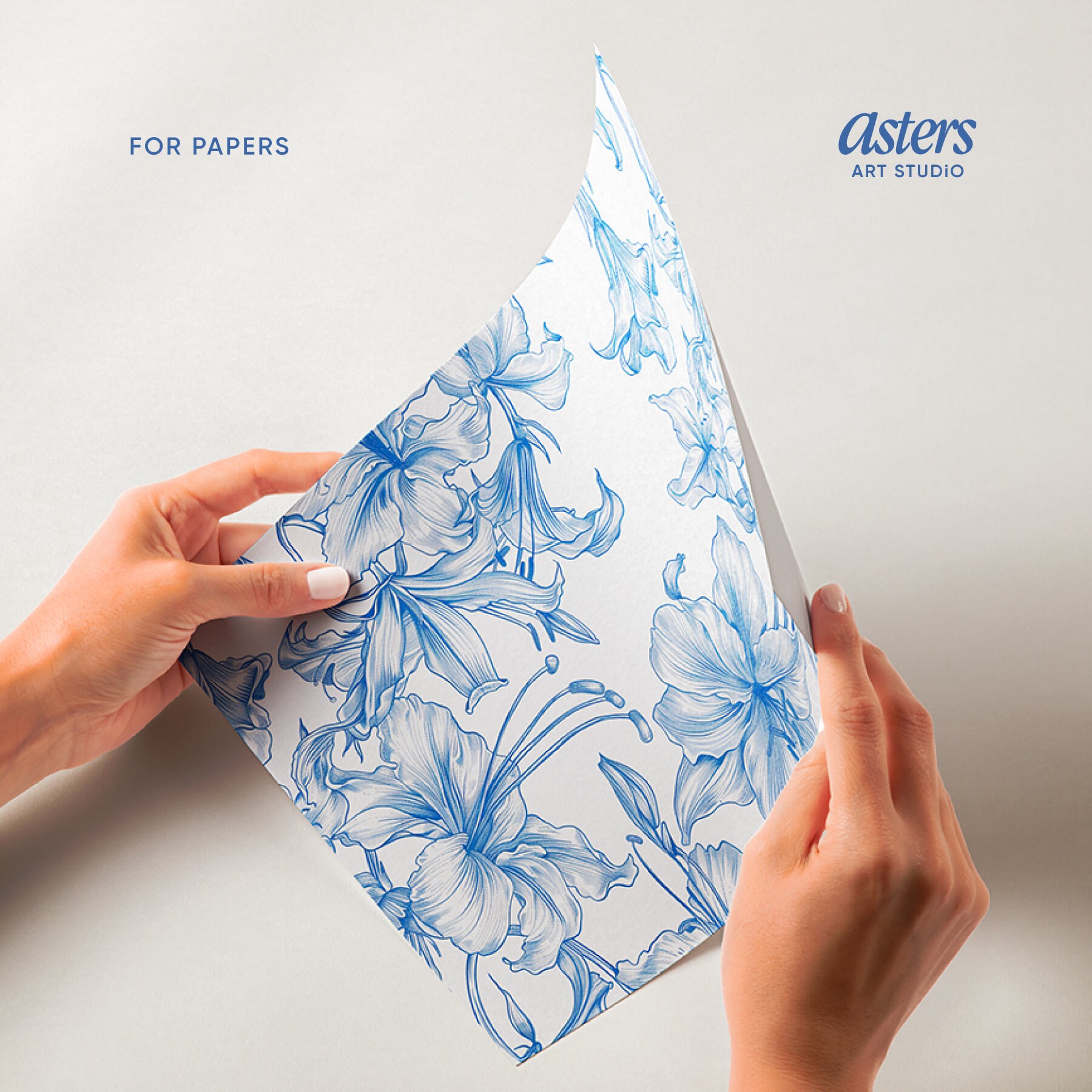 Seamless Pattern Toile De Jouy Blue Chinoiserie Pattern Blue Toile ...