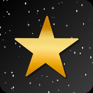 Star 18k Gold Tooth Charm