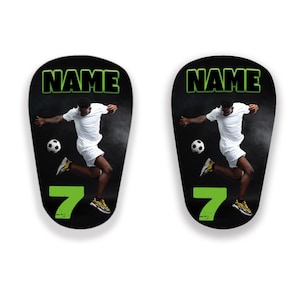 Mini Shin Guards - Customizable for Football Players of All Ages (Sizes XXS and XS)