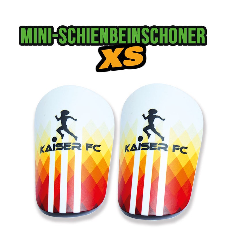 Mini Shin Guards Customizable for Football Players of All Ages sizes