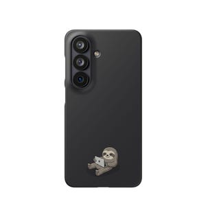 Chill sloth Phone Case | Animal | Unique Gift | Chill animal typing | Funny Phone Cover For iPhone 17 16 15 14 13 12 11 Samsung S25 S24 Case