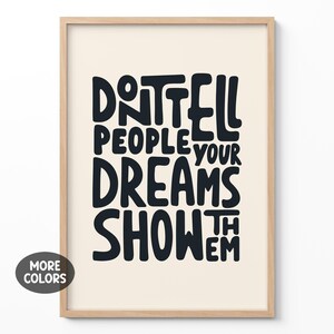Poster tipografico con arte murale alla moda, stampa da scrivania con affermazioni positive, poster da ufficio con citazione ispiratrice per terapista, decorazione motivazionale