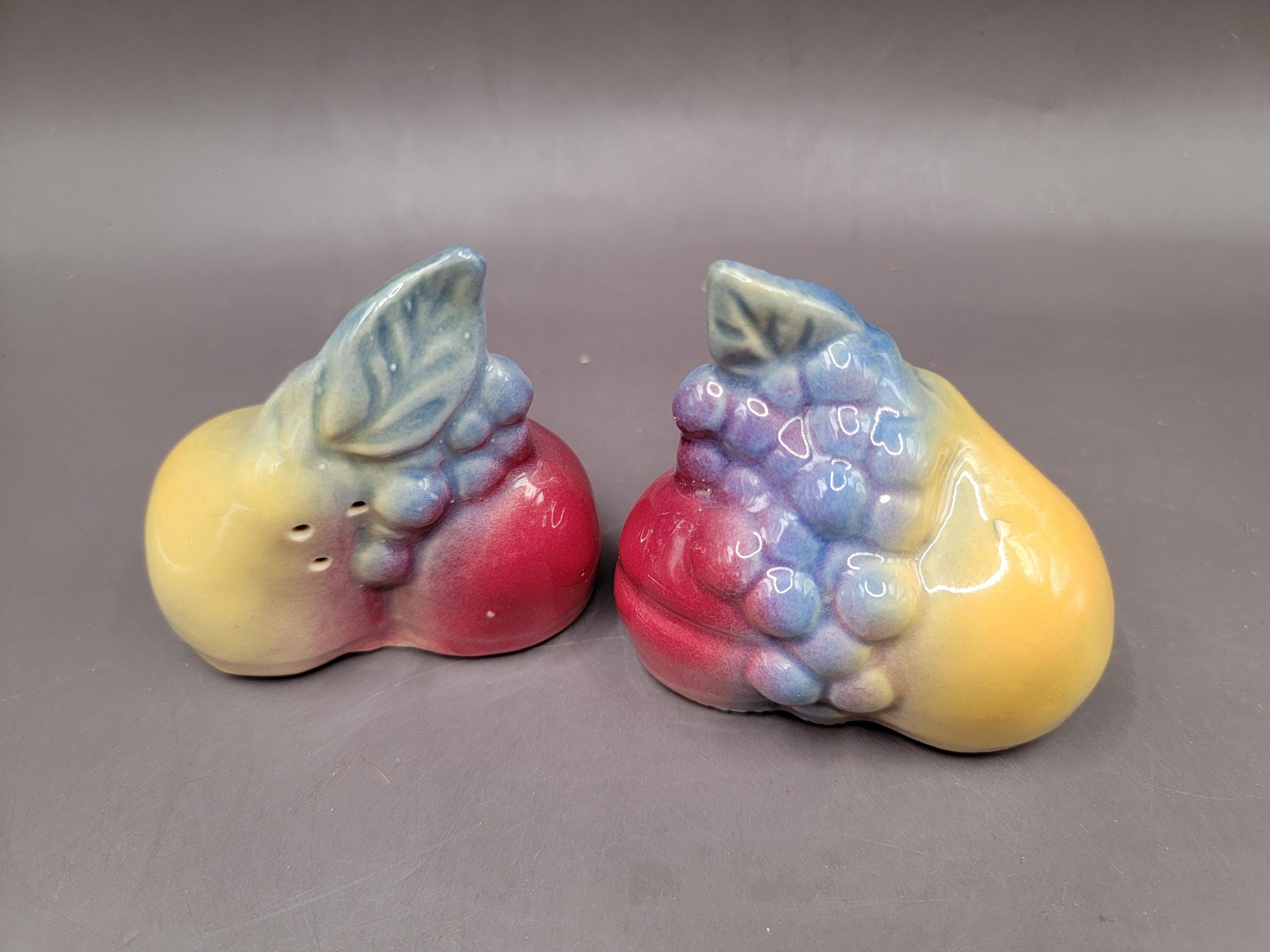 Vintage Japan Fruit Salt and Pepper Shaker Set - Etsy Canada