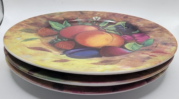 Set of Three Limoges 1855 Decore a La Main 6