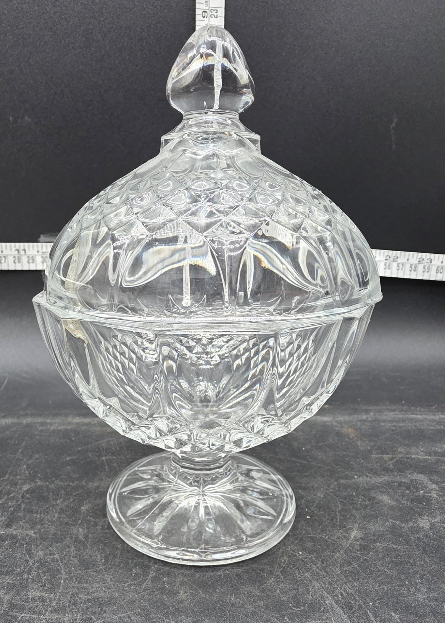 Vintage Cristal D'arques-durand 24% Lead Crystal Longchamp Pattern