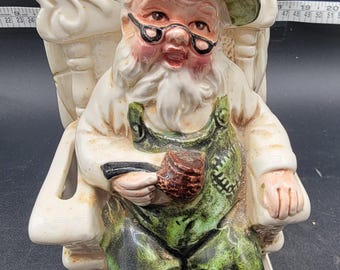 Vintage Relpo #6098, Made in Japan, 1950's Old Man Grandfather