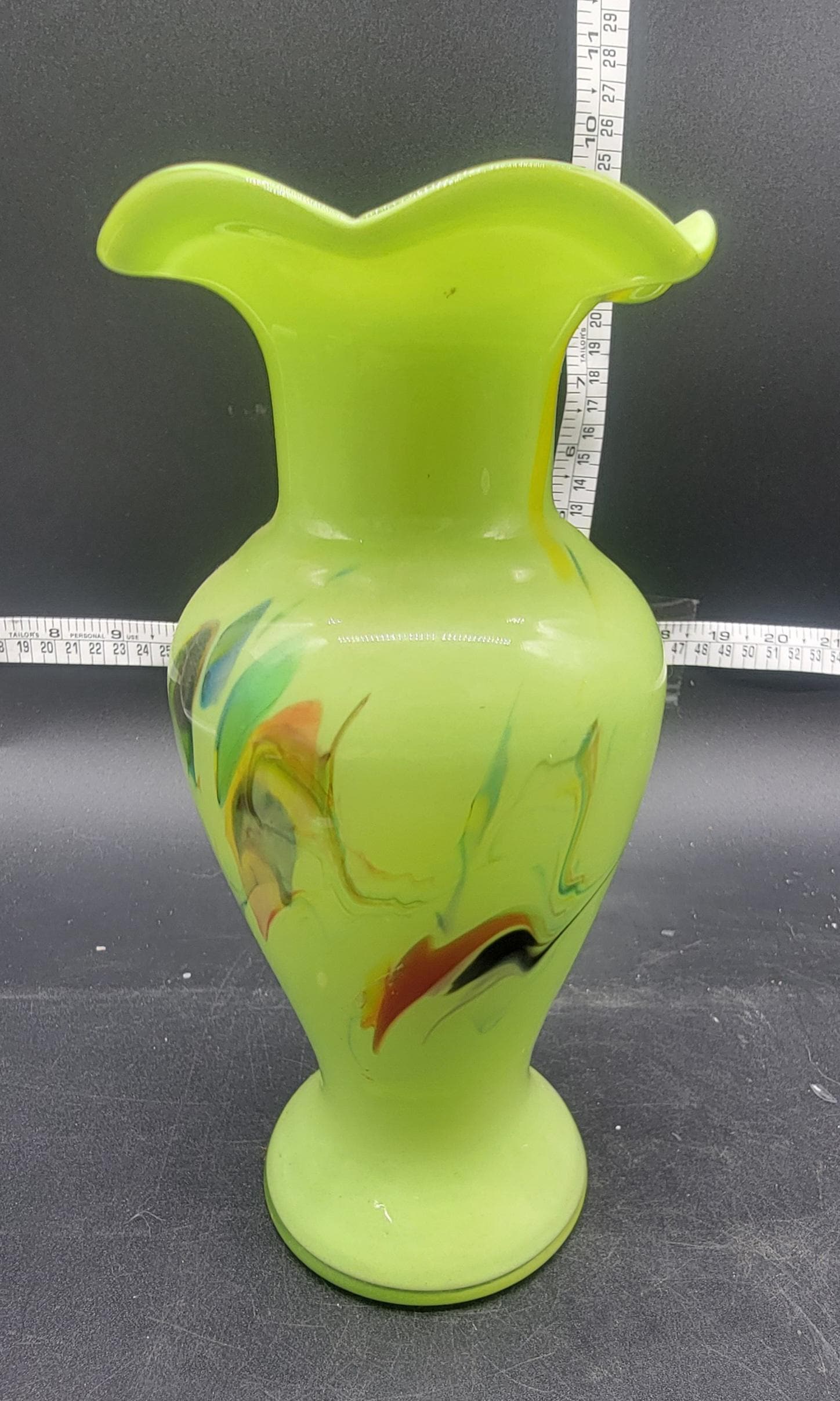 ヴィンテージ スリーハンズ コーポレーション ライムグリーン 8インチ