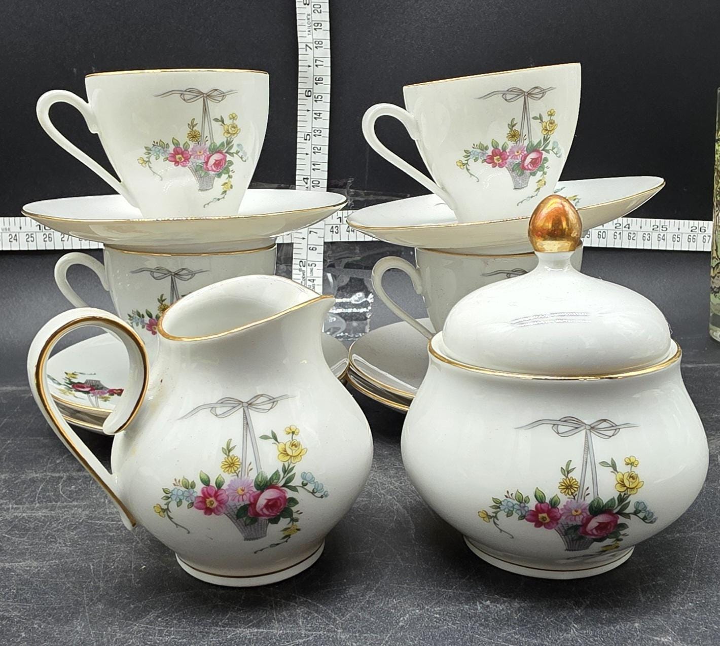 ヴィンテージ エッシェンバッハ バイエルン ドイツ ティーカップ