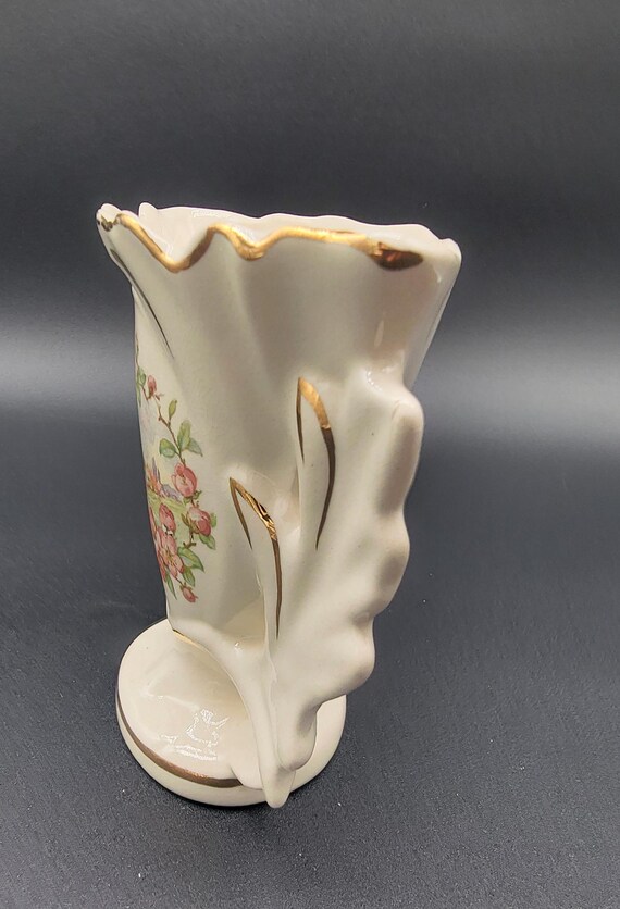 Vintage Goldra E Palestine Ohio Porcelain Ornate Gold Trimmed