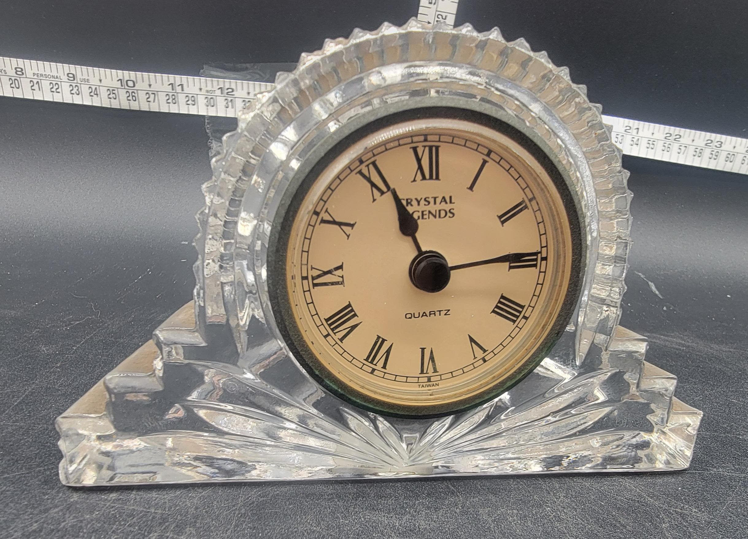 Vintage Crystal Legends by Godinger Over 24% Lead Crystal Desk