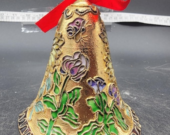Campana vintage de cloisonné