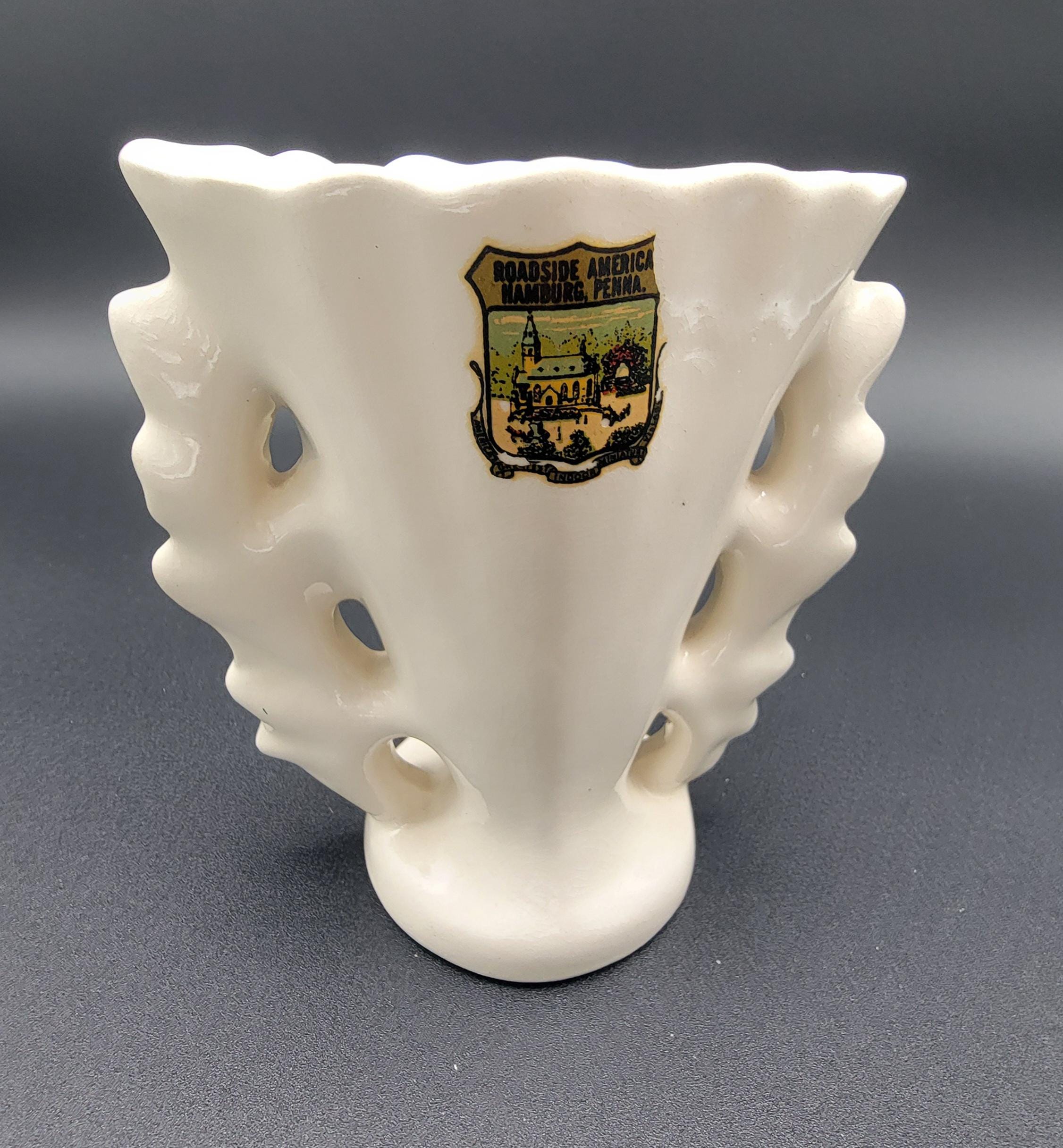 Vintage Goldra E Palestine Ohio Porcelain Ornate Gold Trimmed