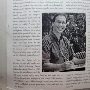 Vintage 1982 Painted Tiger by Captain Daniel J. Rhodes, Louisiana ...