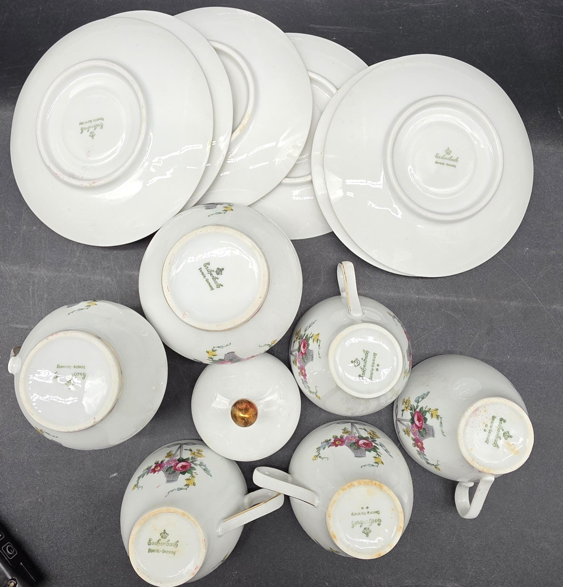 ヴィンテージ エッシェンバッハ バイエルン ドイツ ティーカップ