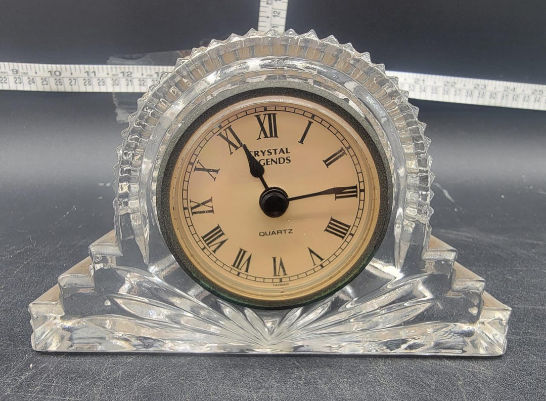 Vintage Crystal Legends by Godinger Over 24% Lead Crystal Desk