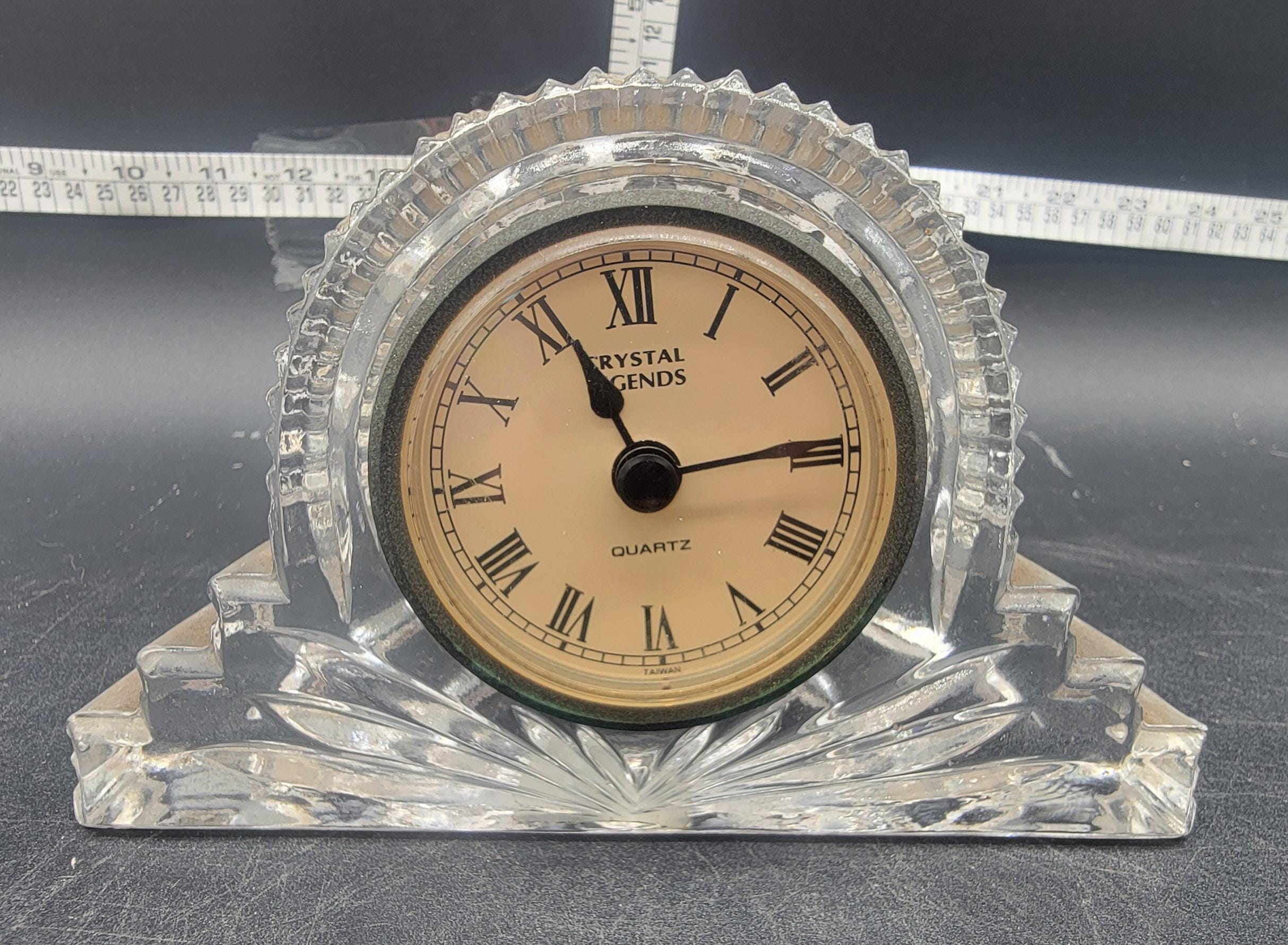 Vintage Crystal Legends by Godinger Over 24% Lead Crystal Desk