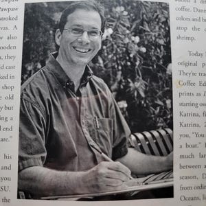 Vintage 1982 Painted Tiger by Captain Daniel J. Rhodes, Louisiana ...