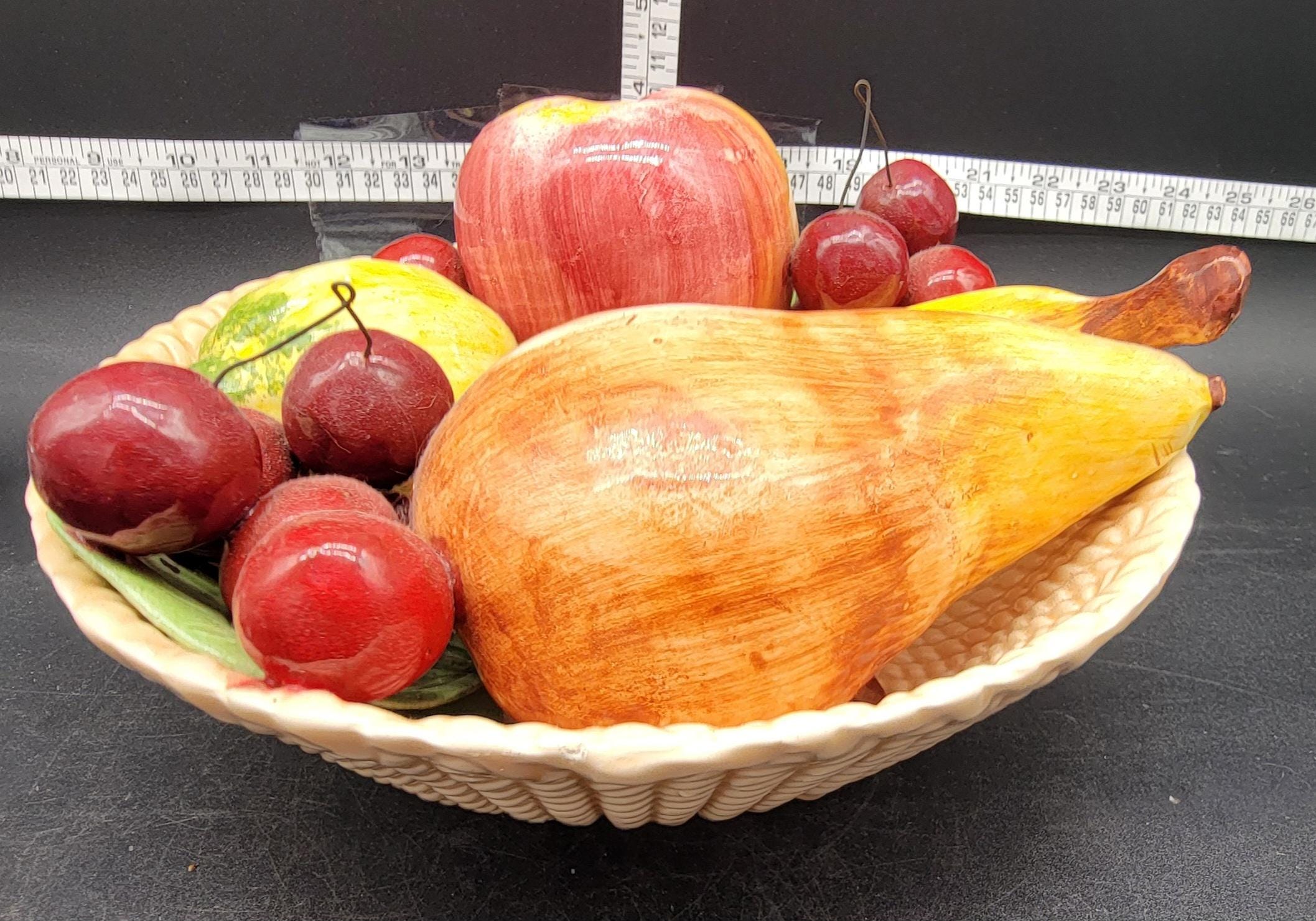 Vintage Made in Italy MCM Bassano Italy Fruit Bowl Capodimonte