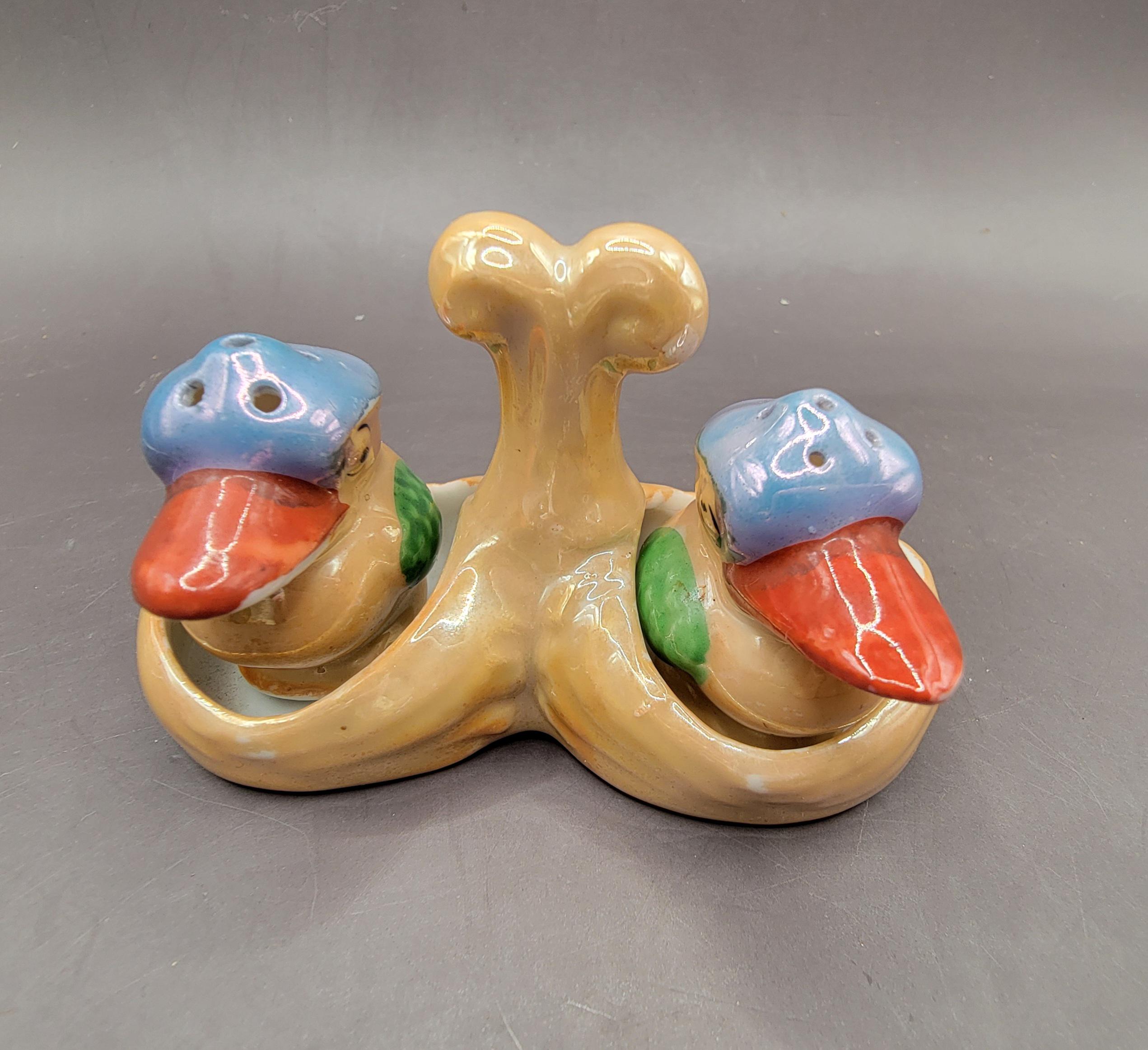 Lusterware Salt and Pepper Shakers - Etsy
