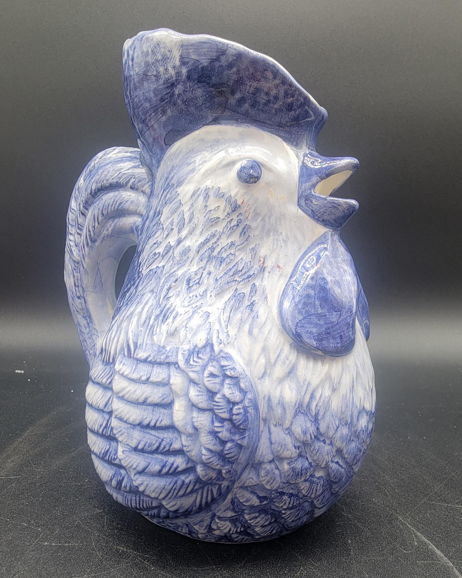 Vintage Artistiche Ancora Italy Italia Blue and White Ceramic