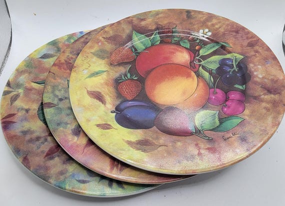 Set of Three Limoges 1855 Decore a La Main 6
