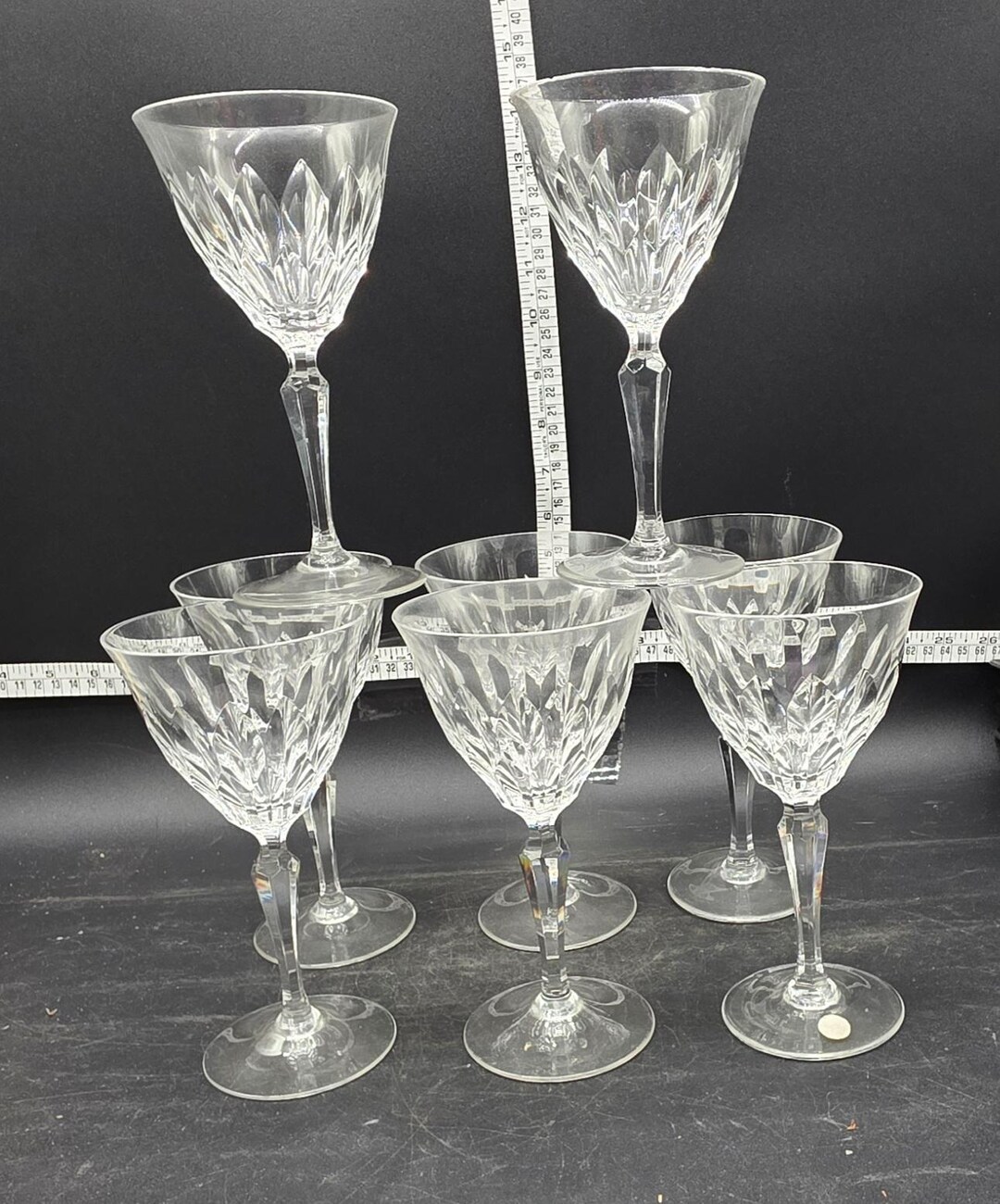 Josephinenhütte® JOSEPHINE N°2 Bicchiere da vino [Il bicchiere per gli appassionatori] – fatto a mano & soffiato – Set da 1 per vino bianco, rosa e rosso di peso medio – design