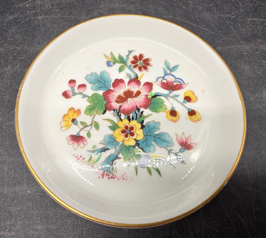 Vintage Coalport Made in England MING ROSE #47 Bone China Trinket