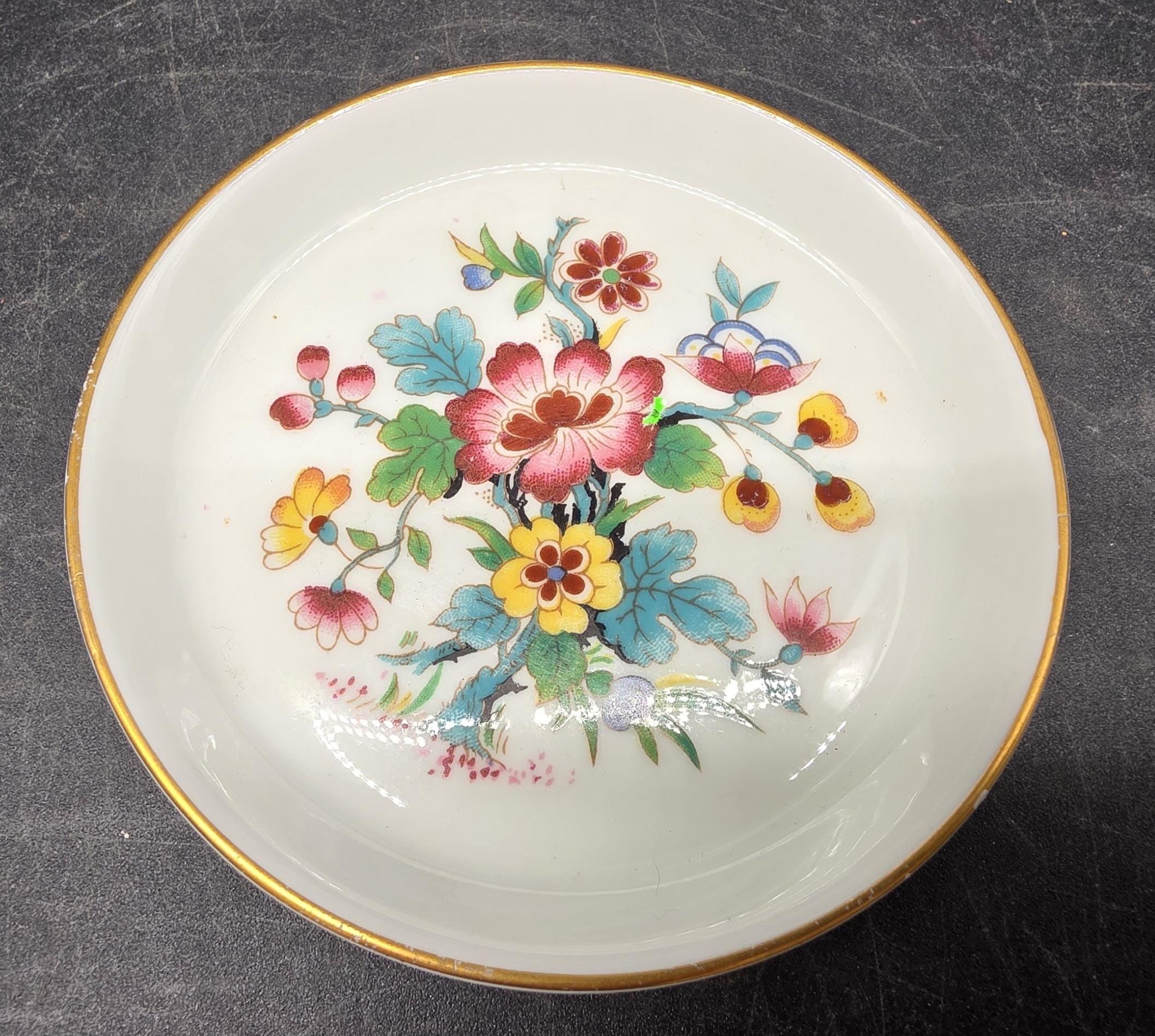 Vintage Coalport Made in England MING ROSE #47 Bone China Trinket