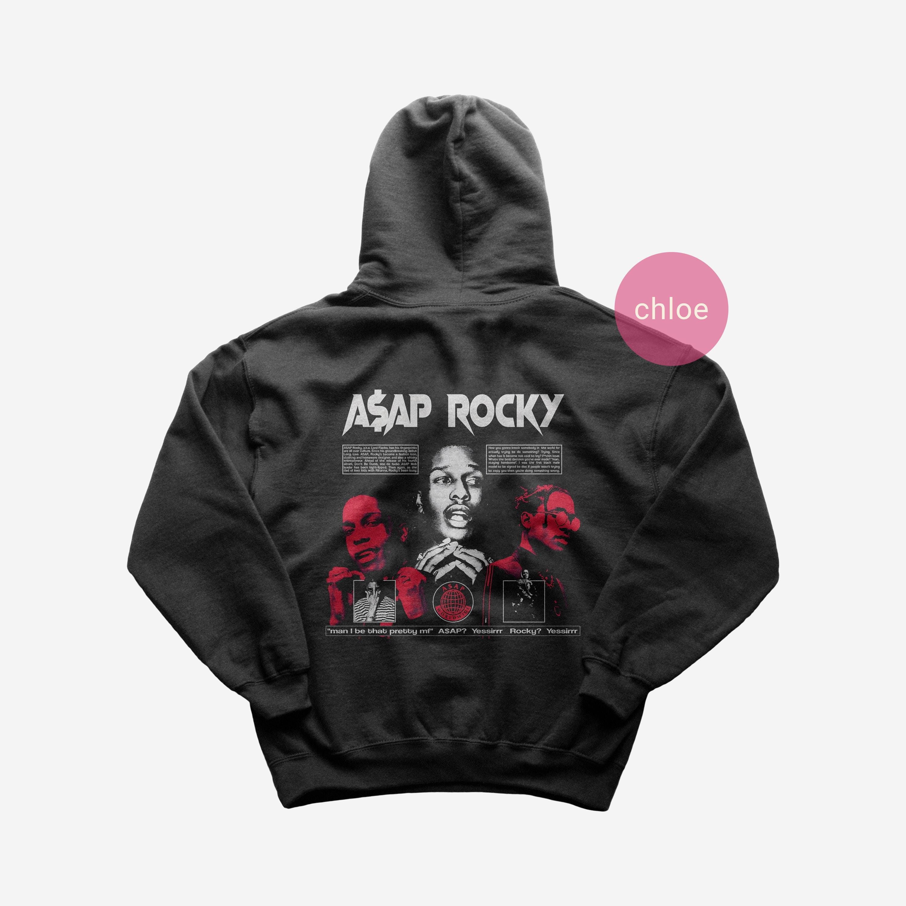 Asap Rocky Rolling Vlone Rolling Loud Rocky Wearing Asap Ferg
