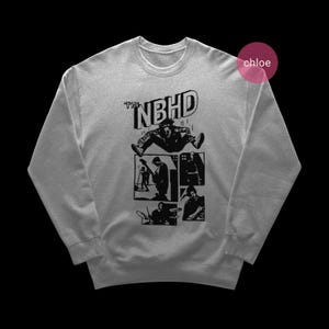 Premium The Neighbourhood Sweatshirt - Sweater Weather Single Sweatshirt - The NBHD New Album Sweatshirt - Unisex Heavy Crewneck Sweatshirt