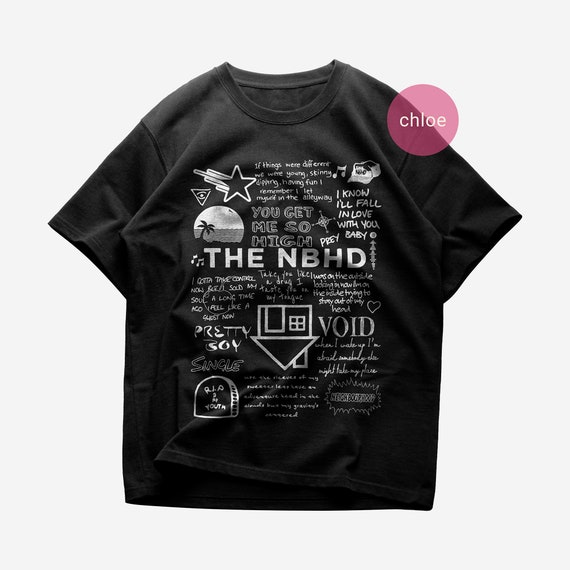 Premium the Neighbourhood T shirt the NBHD Sweater Weather Single Shirt the NBHD New Album Shirt Unisex Heavy Cotton Tee Etsy UK