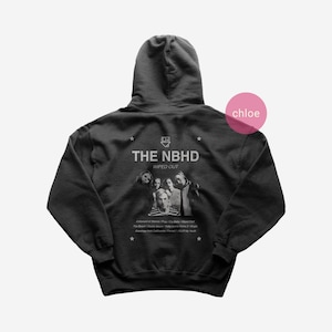 Premium The Neighbourhood Hoodie - Wiped Out Album Hoodie - The NBHD New Album Hoodie - Unisex Heavy Cotton Hoodie