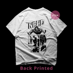 Premium The Neighbourhood Back T-Shirt - Sweater Weather Single Shirt - The NBHD New Album Shirt - Unisex Heavy Cotton Tee