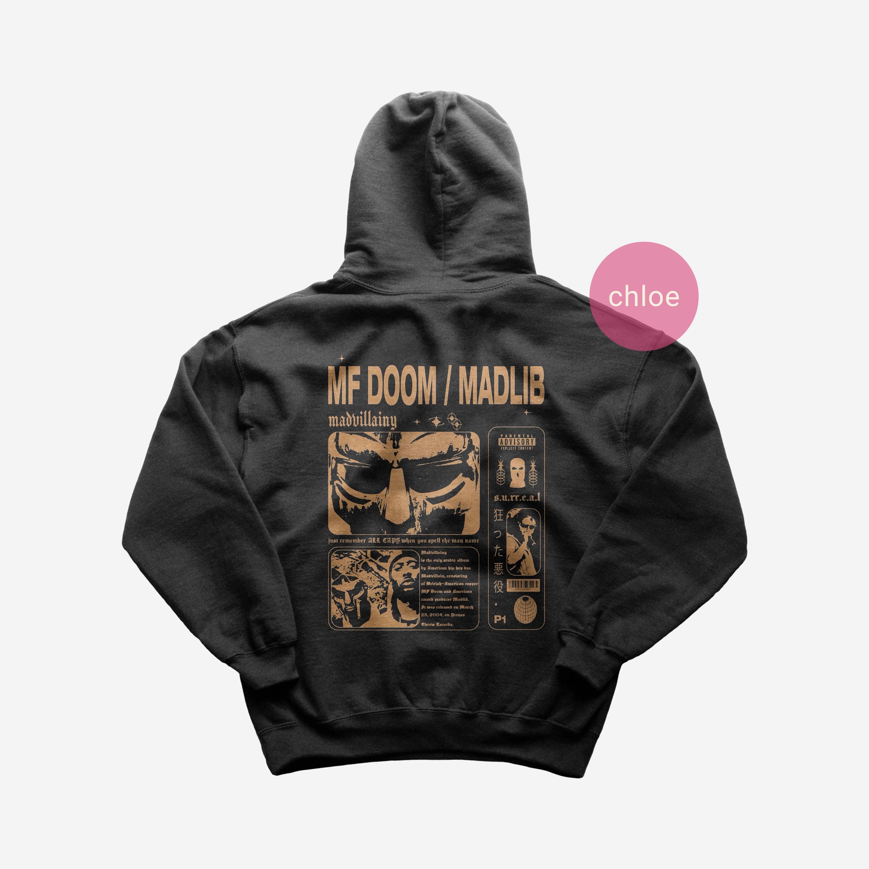 Mf Doom Hoodie - Etsy Mf Doom Hoodie - Etsy