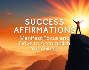 Focus and Discipline for Success Affirmations: Audio Download Mp3   1 HOUR LOOP
