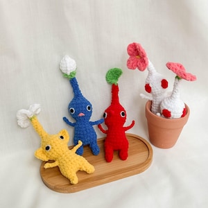 Pikmin Friend Crochet Amigurumi Plush Toy
