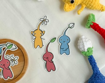 Pikmin Bloom Vinyl Waterproof Stickers