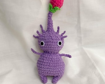 Purple Pikmin Crochet Amigurumi Plush
