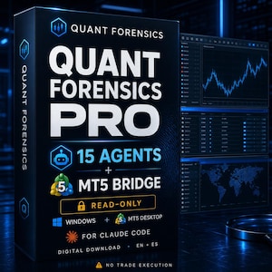 Toolkit di trading basato sull'intelligenza artificiale per MT5 – 15 agenti Claude + interfaccia di sola lettura per MetaTrader 5