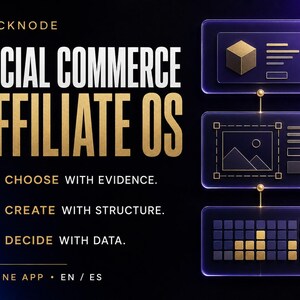 TikTok Shop Affiliate Software, Offline Product Research & Content Testing Planner