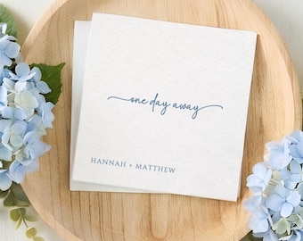 Personalized Napkins for Rehearsal Dinner, Custom Rehearsal Dinner Napkins, Custom Cocktail Napkins Rehearsal Dinner, Wedding Rehearsal