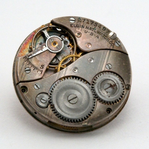 Steampunk Industrial Tie Tack or Unisex Lapel Pin